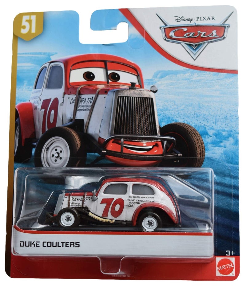 Pixar Disney Cars Doc's Racing Days Duke Coulters 51 - Image 1